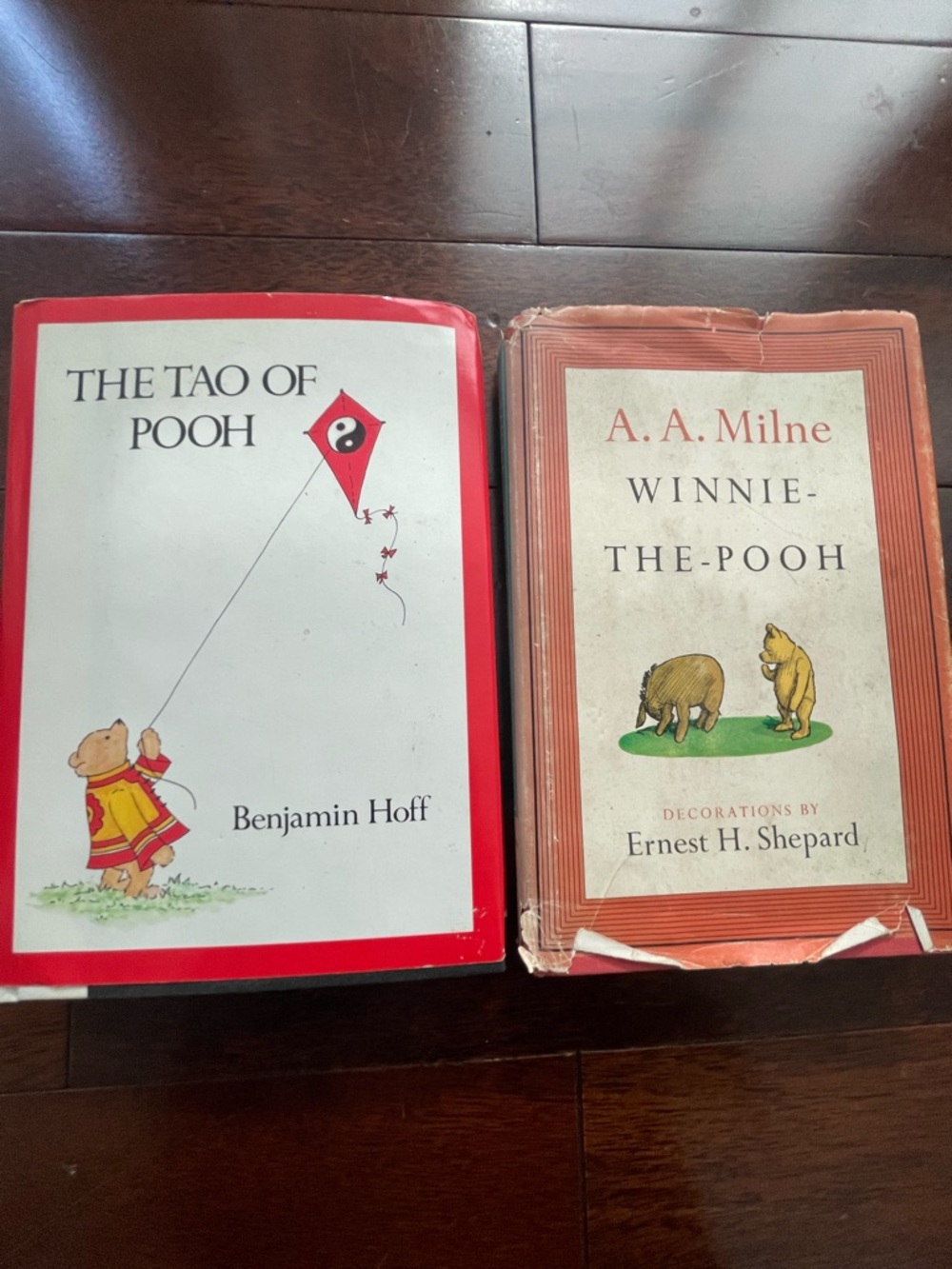 The Tao of Pooh & Winnie-the-Pooh Hardcover Books - Red & Cream Covers